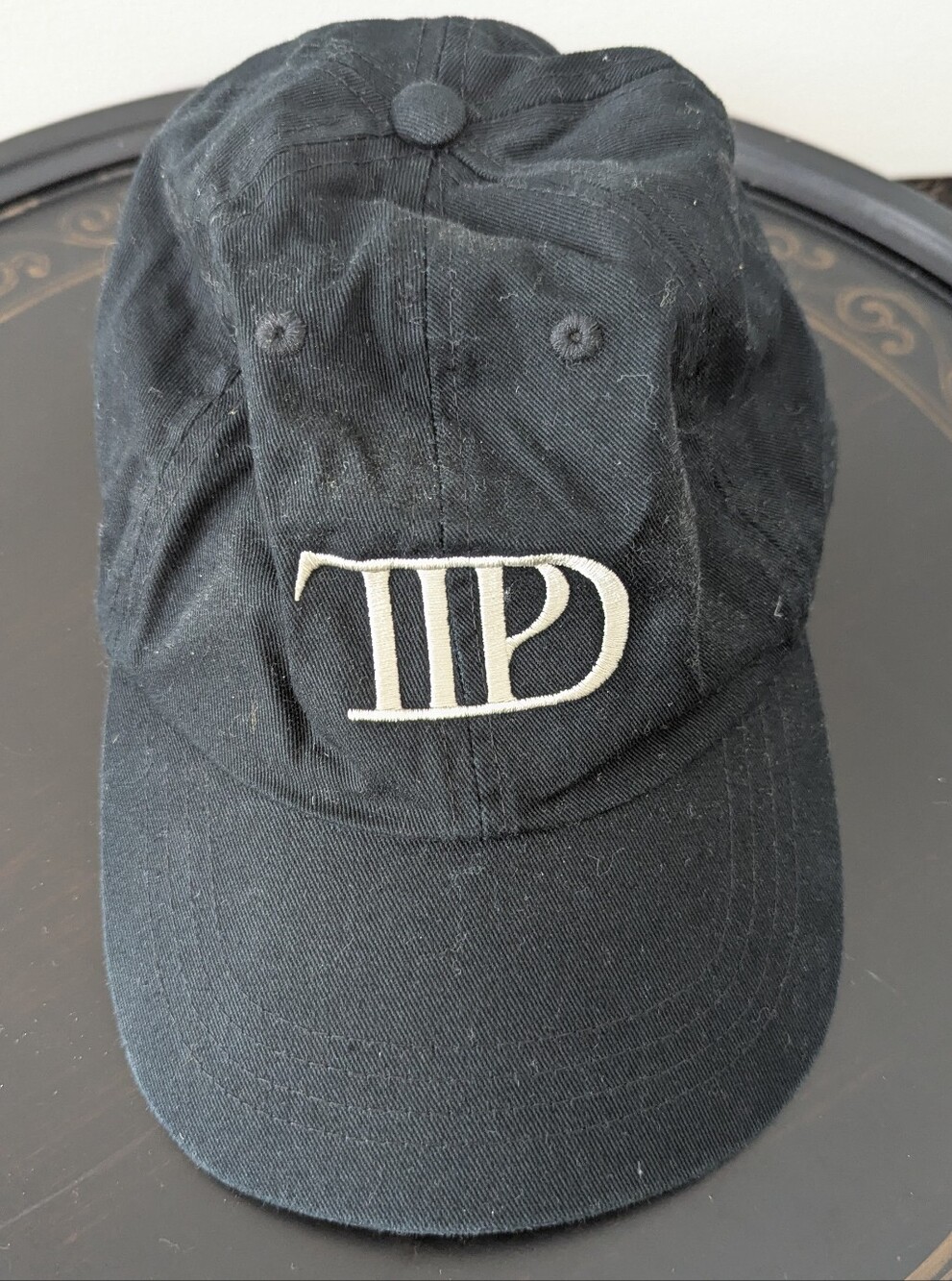 Taylor Swift The Tortured Poet's Department Black Baseball Cap